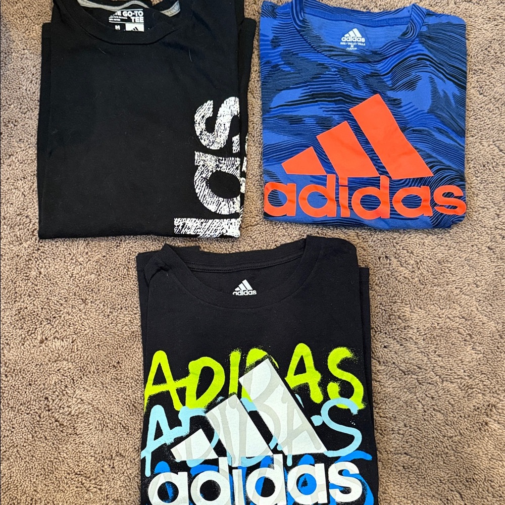 Bundle of Adidas Kids Graphic T-Shirts